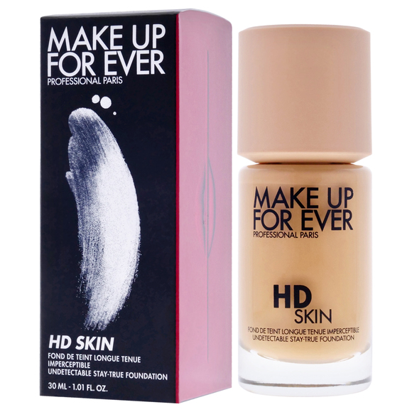 HD Skin Undetectable Stay-True - 2Y32 Warm Caramel by Make Up For Ever 1.01 oz - Picture 4 of 4